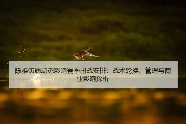 陈雅伤病动态影响赛季出战安排：战术轮换、管理与商业影响探析